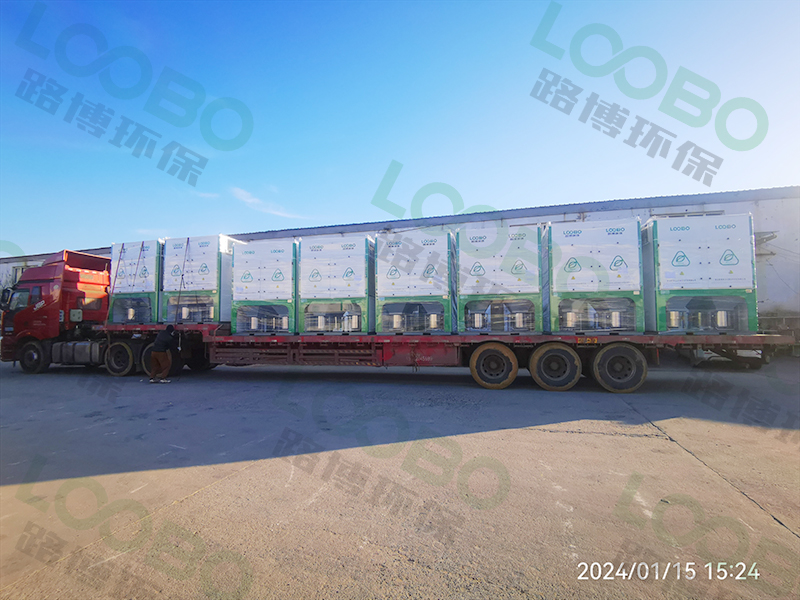 發(fā)貨篇3：多濾筒除塵器，焊接車間整體煙塵治理，大風(fēng)量除塵更徹底